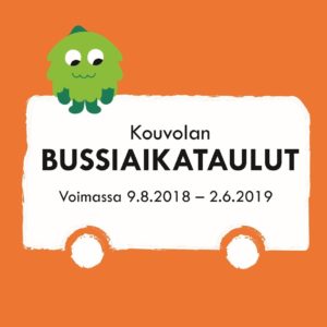 Tiedosto: Kouvolan bussien talvikauden 2018-2019 aikataulukirja