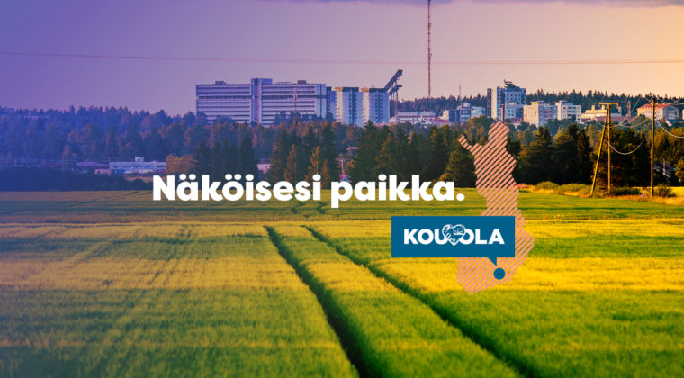 Asu Kouvolassa, näköisesi paikassa