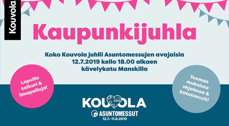 Asuntomessut avajaisit kaupunkijuhla