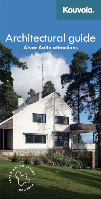 This map guide includes architectural attractions designed by architect Alvar Aalto or his architectural bureau. You can download the map guide here (pdf, 700 KB)
