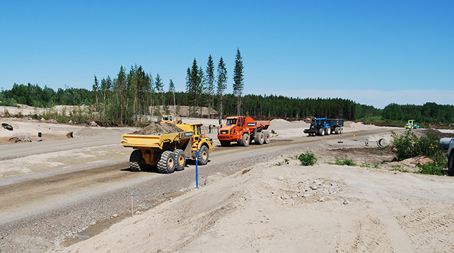 Kouvola RRT kesäkuussa 2020 työkoneita