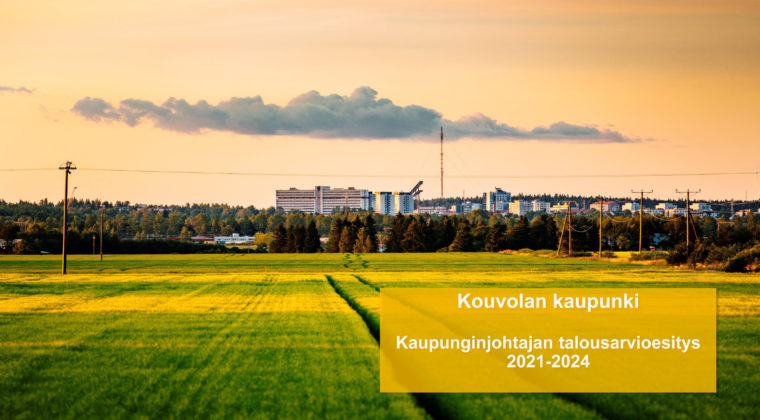 Kouvola näkymä alakylästä