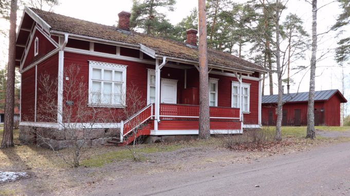 Museotalo Varpunen Stora Enson tehdasalueella