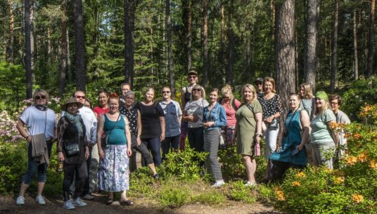 Ryhmäkuva Viestintä&Visitkouvola