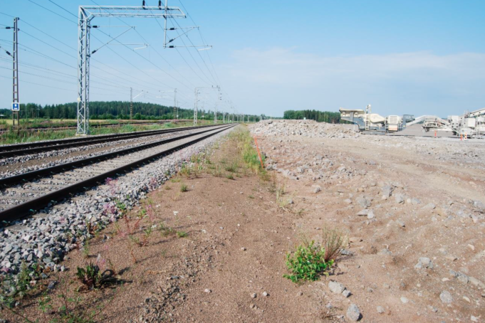 Ratakiskot RRT-alueella heinäkuussa 2021