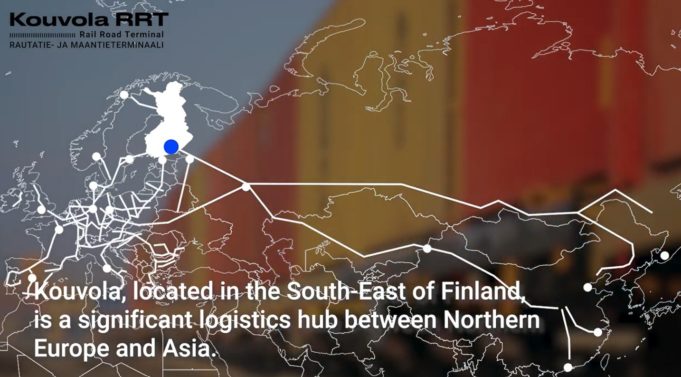 Kouvpla on logistiikan solmukohta, josta on erinomaiset yhteydet Venäjälle, Aasiaan, sekä Eurooppaan.