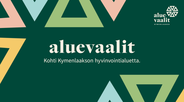 Kohti Kymenlaakson hyvinvointialuetta. Aluevaaleissa valitaan 59 aluevaltuutettua, jotka päättävät jatkossa miten sote-pavelut ja pelastuspalvelut Kymenlaaksossa järjestetään.