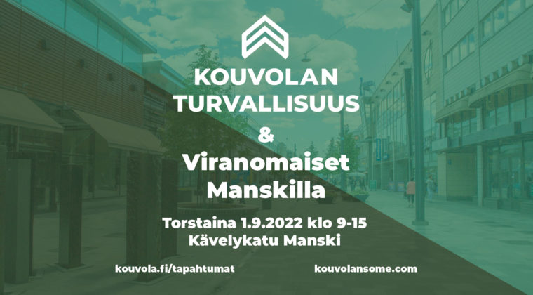 Kouvolan turvallisuus ja viranomaiset Manskilla logokuva