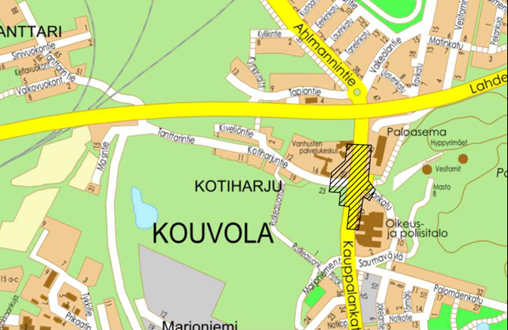 Kartta, ei saavutettava.