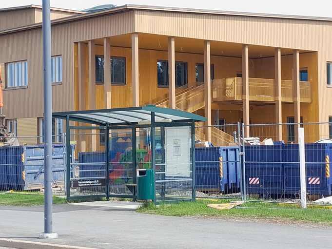Kustaa III tie P pysäkin paikka siirtyy Kouvolan kaupunki