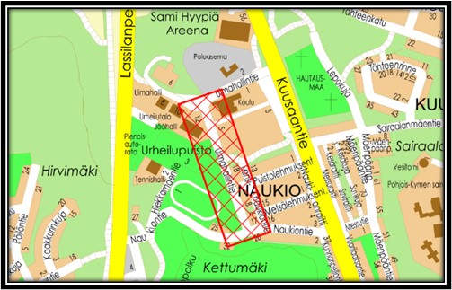 Kartta, ei saavutettava.