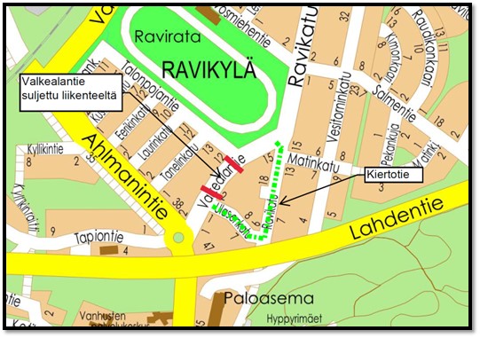 kartta, ei saavutettava